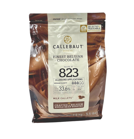Callebaut 823 - 33.6% Milk Couverture Chocolate