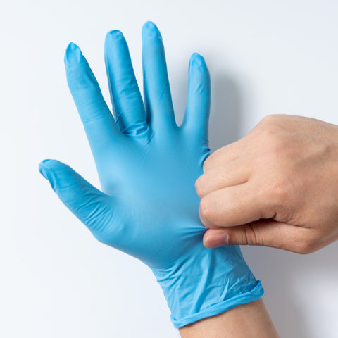 Powder Free Nitrile Glove (BLUE) - 100 pcs