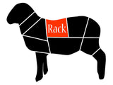Frozen Lamb Rack Frenched (Australia / New Zealand) 475±g